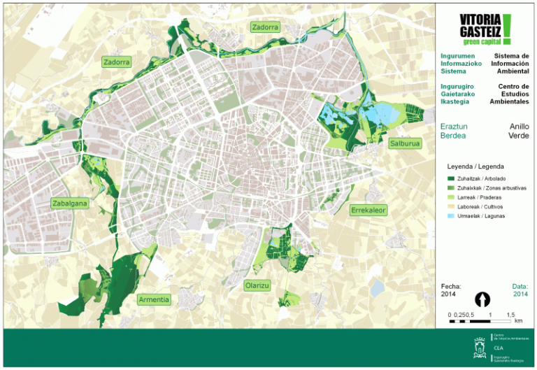 Anillo Verde De Vitoria Gasteiz Datos Al Filo De Lo Improbable